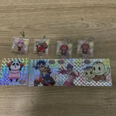パチンコ スロット ステッカー 6つキーホルダー6つセットのサムネイル