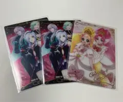 プリキュアウエハース9 HR キュアフローラ キュアスカーレット イース