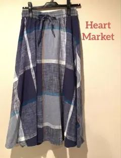 Heart Market チェックスカート
