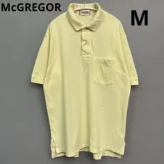 McGREGOR マックレガー 半袖 ポロシャツ m 鹿の子 日本製 メンズ 黄のサムネイル