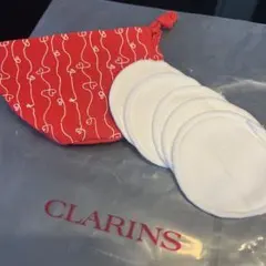 クラランス⭐︎メイク落とし　スキンケア　コットンのサムネイル