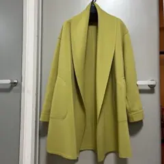 新品【定価13万】Yukiko Hanai リバーシブル シルク ファー コート 新品【定価13万】Yukiko Hanai リバーシブル シルク ファー