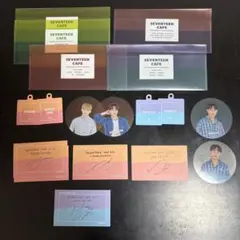 SEVENTEEN セブチ ウジ クリアファイル 17枚セット SEVENTEEN セブチ ウジ クリアファイル 17枚セット SEVENTEEN