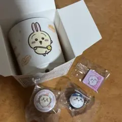 ちいかわ くら寿司 うさぎ 湯呑み ハチワレ フィギュア