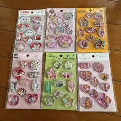 セリア　ウォーターシール　6枚セット　ベイマックス　101 ラプンツェル