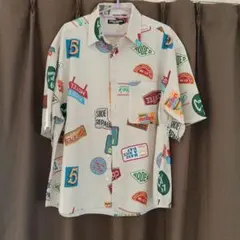 RODEO CROWNS 半袖シャツ 総柄 アメリカンダイナー風のサムネイル