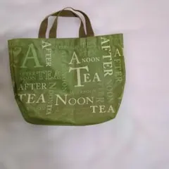 Afternoon Tea ロゴトートバッグ グリーンのサムネイル