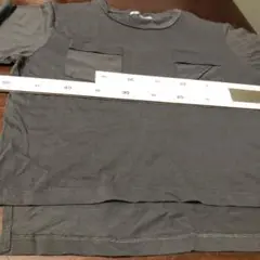 NICE CLAUP グレー 半袖Tシャツ