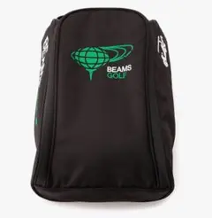 値下げ【未使用】ビームスゴルフ BEAMS GOLF シューズバッグ2 ブラック
