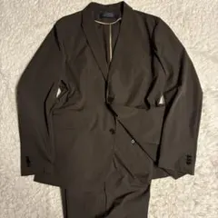 【美品】ナノユニバース セットアップ ダメリーノ ブラウン XL SOLOTEX