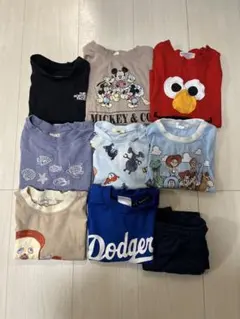 子供服半袖90cm 中古まとめ売り9点