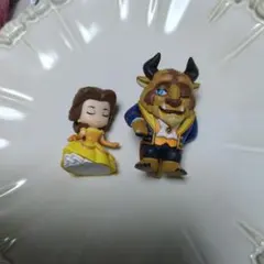 ちょこんとおじぎ Fig. ベルと野獣 2体セット