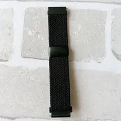 クイックリリース バンド 22mm ナイロン編み伸縮性ベルト