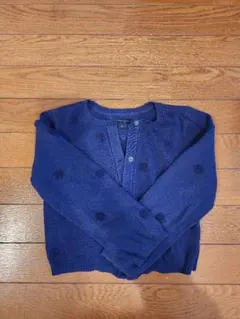 TOMMY HILFIGER 紺カーディガン サイズ5・110cmくらい