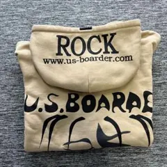 U.S. BOARDER KIXX XL ベージュパーカー
