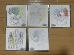 ヒロアカ　原画展　色紙コレクション