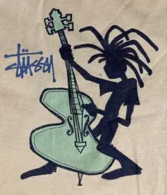 チ*グ様 90s STUSSY JAZZ MAN USA製 スウェット トレーナ - メルカリ