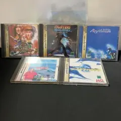 (5-15)セガサターンソフト5枚セットまとめ売り
