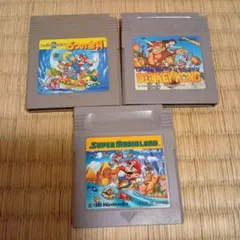 スーパーマリオランド、ドンキーコング3本セット