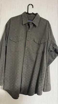 Patagonia チェック柄長袖シャツ