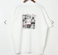 ニコアンド メイクスタッフ26 omeguバックフォトTEE アイボリー - メルカリ