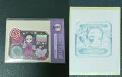 鬼滅の刃　胡蝶しのぶ　誕生祭　誕生日　バースデースタンプ　ダイカットステッカー