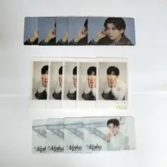 クリアソロカード　なにわ男子　長尾謙杜