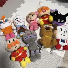 アンパンマン　ぬいぐるみ　仲間たち　９個セット