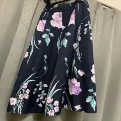ミッシュマッシュ　花柄　スカート