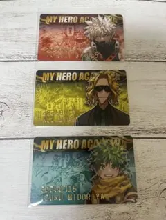 ヒロアカ　バースデイ　カード　2026 爆豪勝己　緑谷出久　オールマイト