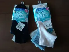 新品未使用　冷感ソックス 6足　 23-25cm　クールソックス　定価1078円