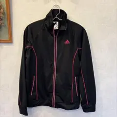 adidas ブラック ピンク ジャージ レディース M