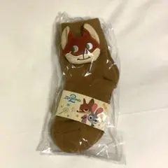 ズートピア ニック ジュディ マスコット付きルームソックス