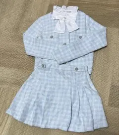 小学生　入学式　ZARA ジャケット&スカートセット＋シャツ