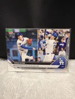 ボ*ド様 大谷翔平 topps now #884 10奪三振&3HR 凹み有り