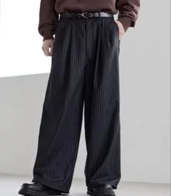 2タックTRツイルワイドバギースラックス Mサイズ