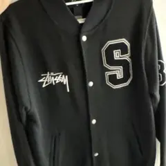 Stussy スタジャン ブラック Sロゴのサムネイル
