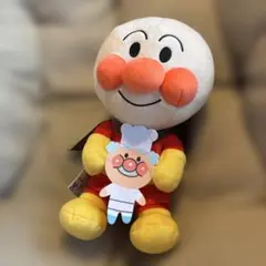 アンパンマン　それいけアンパンマンみんな仲良しぬいぐるみ　ジャムおじさん