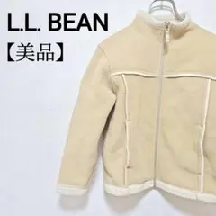 L.L. BEAN ボア モコモコ チャック ネームタグ 長袖 ボアフリース