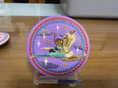 ディズニー刺繍缶バッチ 【アラジン】
