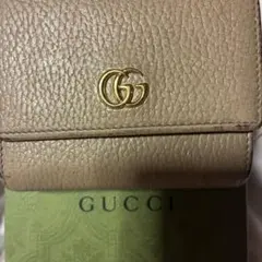 GUCCI 長財布 インターロッキングG ベージュ - メルカリ