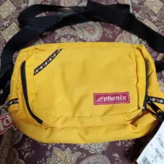 phenix PN0800 イエロー ショルダーバッグ