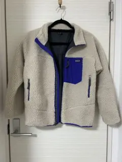 お値下げ中‼️Patagonia フリースジャケット ベージュと紫