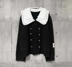 新品 merry jenny レースセーラージャケット BLK - メルカリ