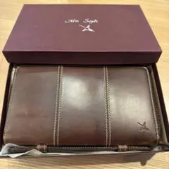 Ain Soph ブラウン レザー 長財布