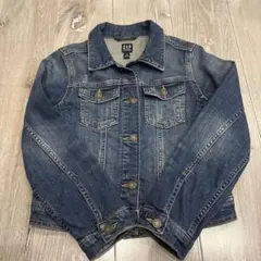 GAP デニムジャケット M ダークブルー130センチ