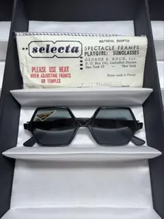 60s-70s Selecta Frame France サングラス ヘキサゴンのサムネイル