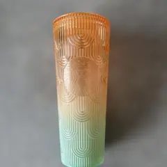 スタバ　プラスチックタンブラー　ストロー付き　710ml