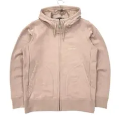 mont-bell スウェットジップパーカー 裏起毛 レディースM ピンク系