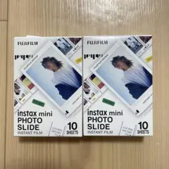 【2個セット】富士フイルム チェキフィルム instax mini 10枚入×2